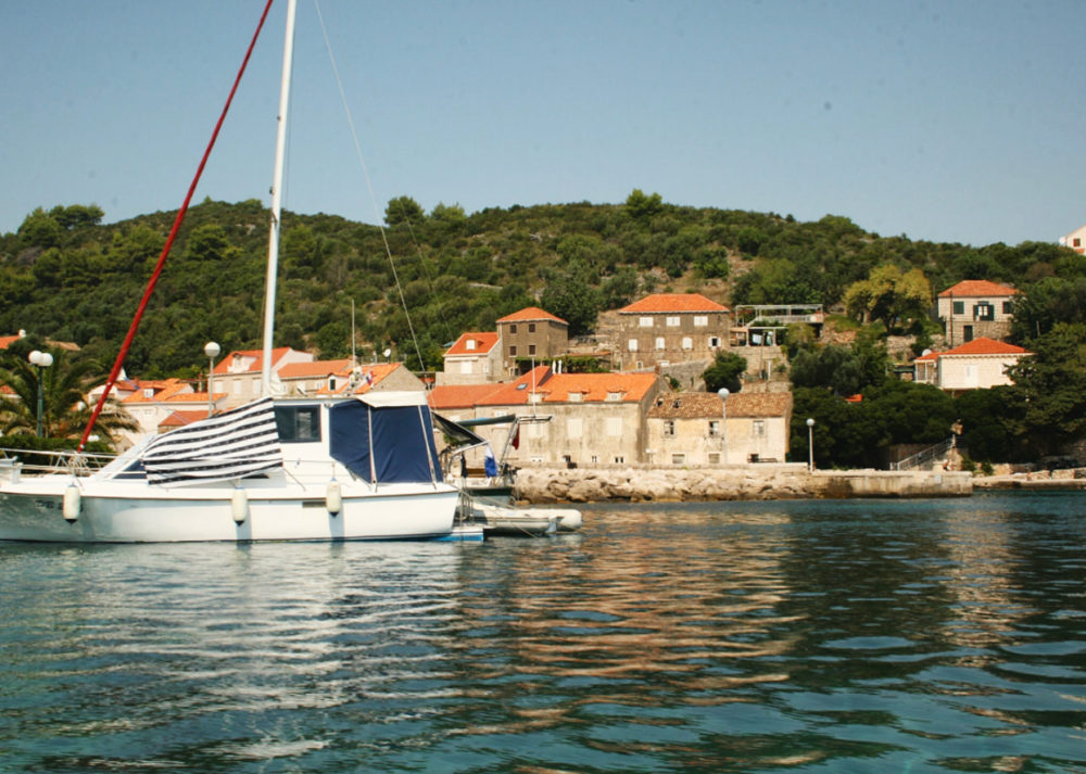 νησιά στις Δαλματικές Ακτές της Κροατίας