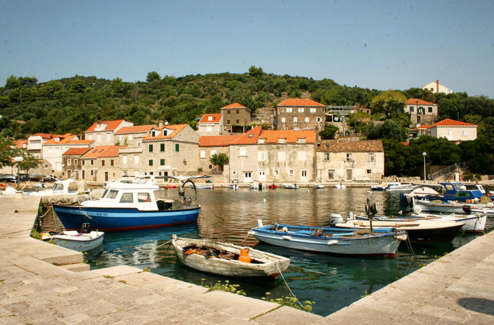 νησιά στις Δαλματικές Ακτές της Κροατίας