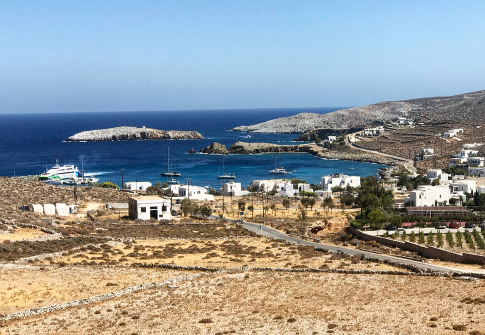 Άποψη του Kαραβοστάτη από ψηλά